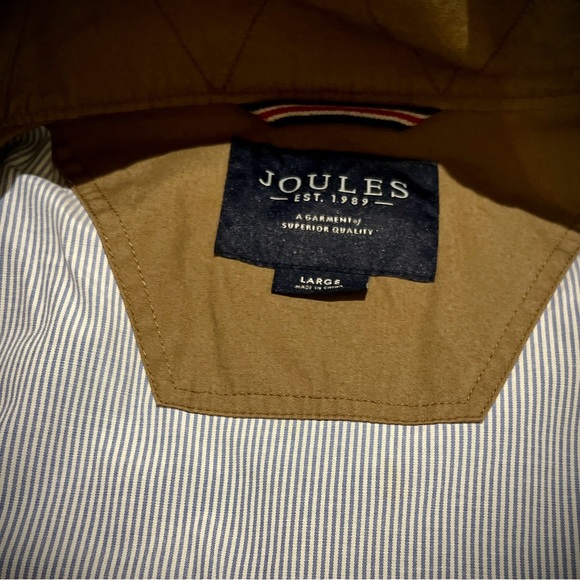 Joules Lightweight Tan Jacket - Picture 3 of 3